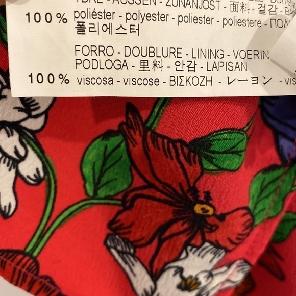 ZARA Collection jumpsuit tied around neck floral print bright colors Size S - Picture 11 of 16